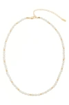 St. Moran Freshwater Seed Pearl Necklace In Multi