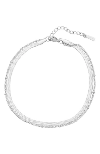 St. Moran Layered Chain Anklet