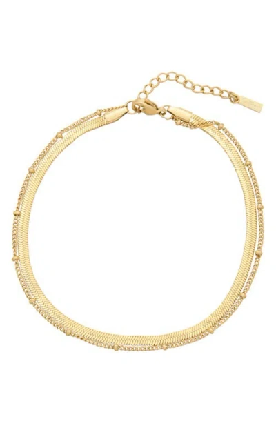 St. Moran Layered Chain Anklet