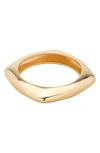 St. Moran Square Bangle In Gold
