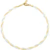 St. Moran Twisted Chain Anklet In Multi