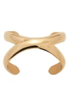 St. Moran Xenia X Cuff Bracelet In Gold
