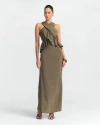 St Mrlo Aloe Maxi Dress In Green