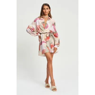 St Mrlo Bligh Shirt Dress In Multi