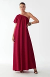 St Mrlo Jolie Maxi Dress In Red