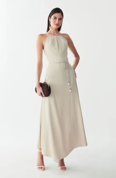 St Mrlo Marni Midi Dress In Brown