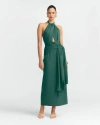 St Mrlo Nessie Midi Dress In Green
