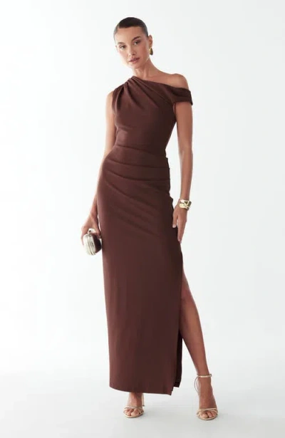 St Mrlo Raye Maxi Dress In Brown