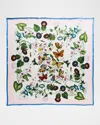 St. Piece Adeline Floral-print Silk Scarf