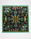 St. Piece Amber Double-sided Silk Scarf