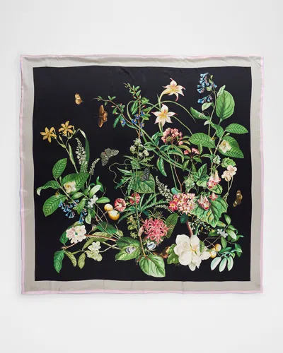 St. Piece Ava Double-sided Silk Scarf