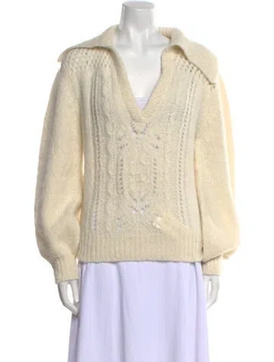 Pre-owned St. Roche Alpaca Sweater W/ Tags In Neutral