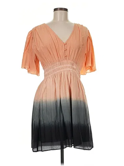 Pre-owned St. Roche Casual Dress In Orange