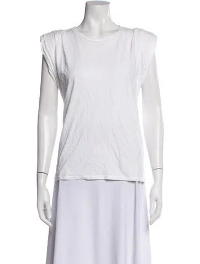 Pre-owned St. Roche Crew Neck Short Sleeve T-shirt In White