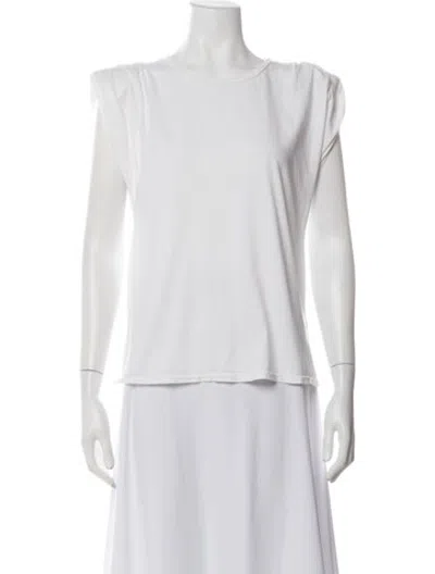 Pre-owned St. Roche Crew Neck Short Sleeve T-shirt In White