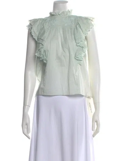 Pre-owned St. Roche Sleeveless Top In Blue