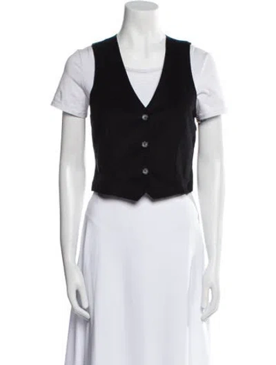 Pre-owned St. Roche Vest W/ Tags In Black