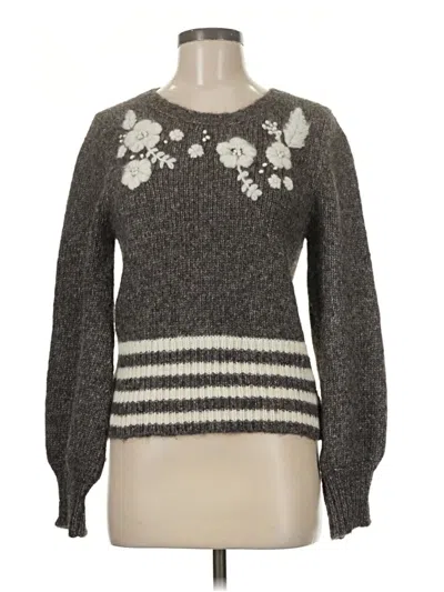 Pre-owned St. Roche Wool Pullover Sweater In Gray