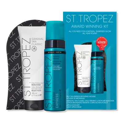 St Tropez Award Winning 3 Piece Self Tan Kit
