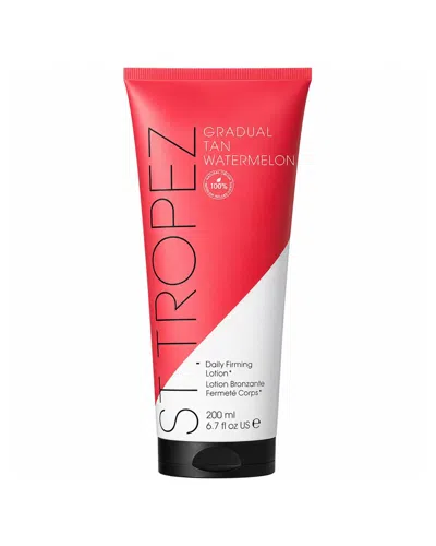 St Tropez St. Tropez Unisex 6.7oz Gradual Tan Watermelon Infusion Lotion In Red