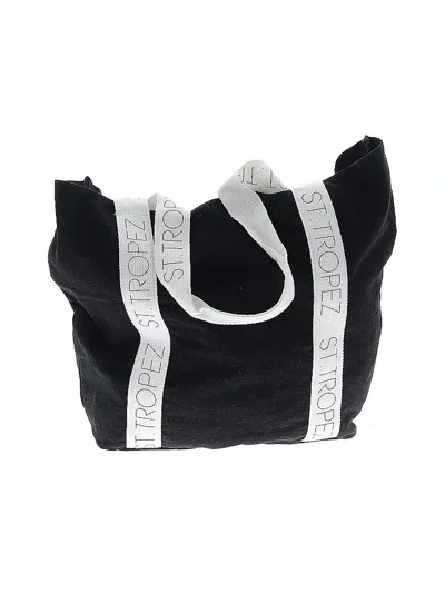 Pre-owned St. Tropez West Tote Bag In Black