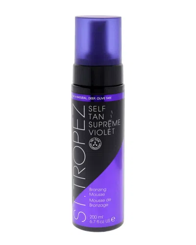 St Tropez St. Tropez Women's 6.8oz Self Tan Supreme Violet Bronzing Mousse In Transparent