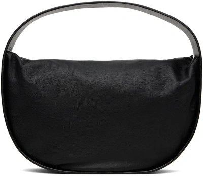 St. Agni Black Soft Arc Shoulder Bag