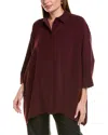 ST JOHN ST. JOHN DRAPED  BLOUSE