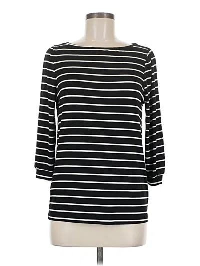 Pre-owned Staccato 3/4 Sleeve T-shirt In Black