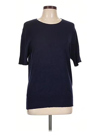 Pre-owned Staccato 3/4 Sleeve T-shirt In Blue