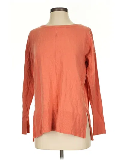 Pre-owned Staccato 3/4 Sleeve T-shirt In Orange