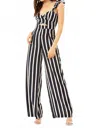 Staccato Always Ready Jumpsuit In Navy In Black