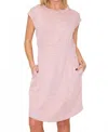 Staccato Blake Smocked Waist Mini Dress In Dusty Pink In Multi