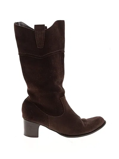 Pre-owned Staccato Boots In Brown