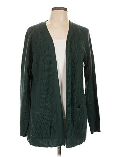 Pre-owned Staccato Cardigan Sweater In Green