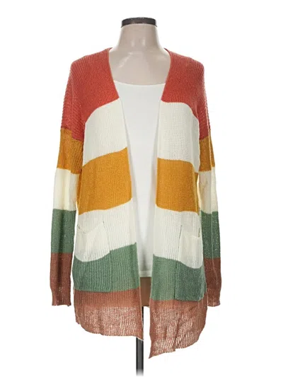 Pre-owned Staccato Cardigan Sweater In Orange