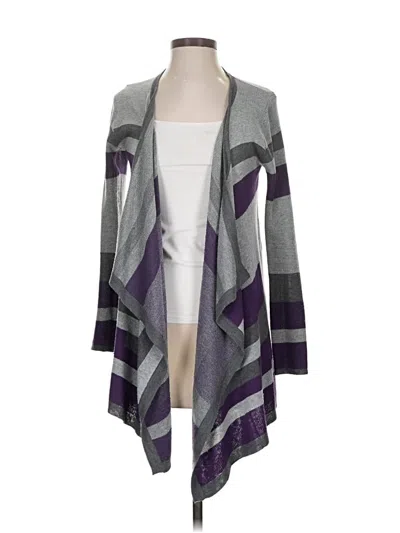 Pre-owned Staccato Cardigan Sweater In Purple
