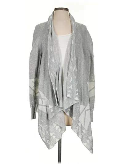 Pre-owned Staccato Cardigan Sweater In Silver