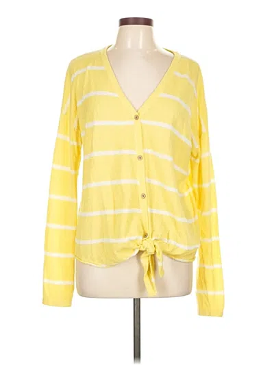 Pre-owned Staccato Cardigan Sweater In Yellow
