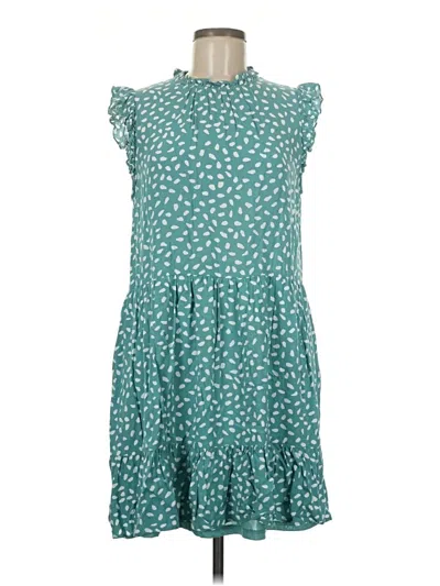 Pre-owned Staccato Casual Dress In Blue