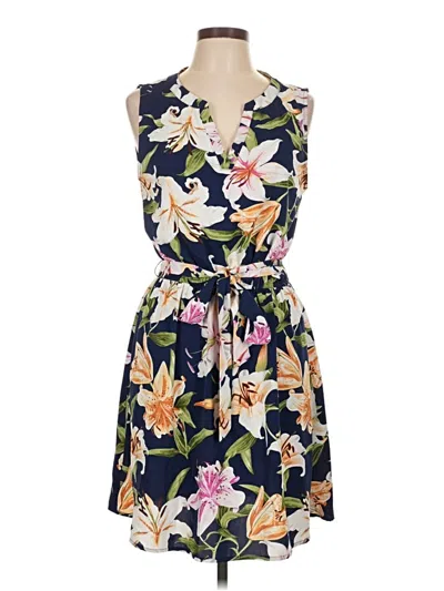 Pre-owned Staccato Casual Dress In Blue