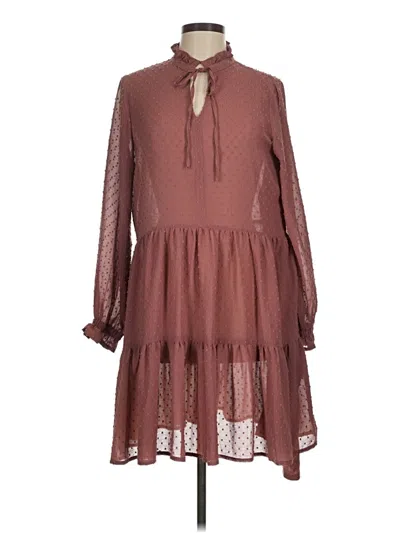 Pre-owned Staccato Casual Dress In Brown