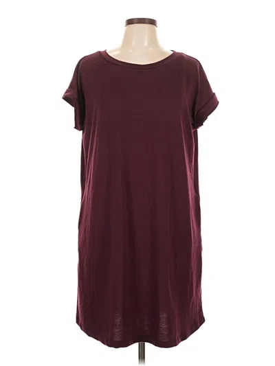 Pre-owned Staccato Casual Dress In Burgundy