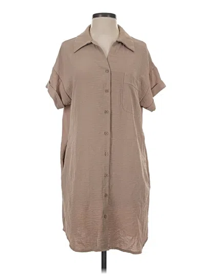 Pre-owned Staccato Casual Dress In Tan
