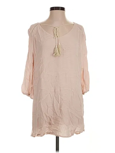 Pre-owned Staccato Casual Dress In Tan