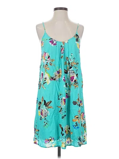 Pre-owned Staccato Casual Dress In Teal