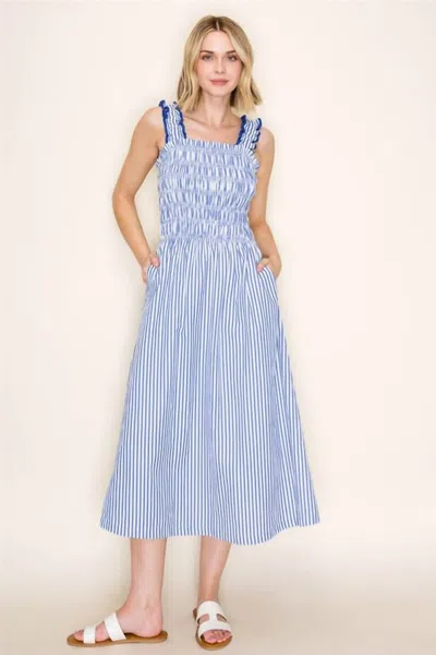 Staccato Covington Dress In Blue