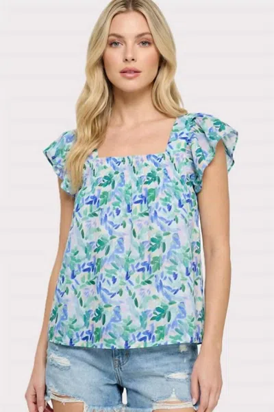 Staccato Dolph Top In Blue