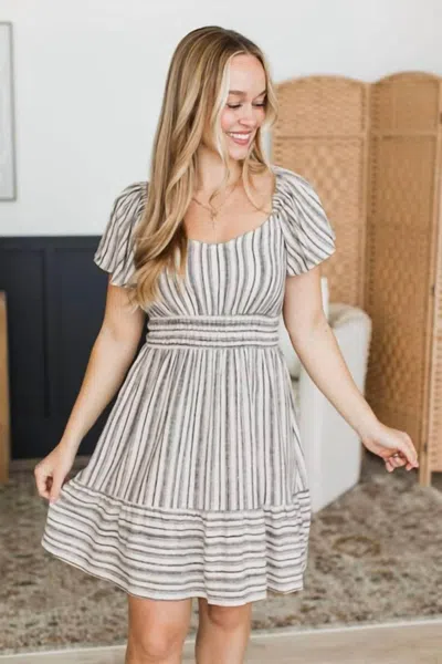Staccato Haymond Dress In Black In Multi