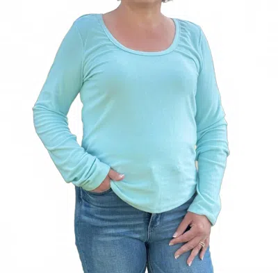 Staccato Let's Stay In Top In Light Aqua In Blue